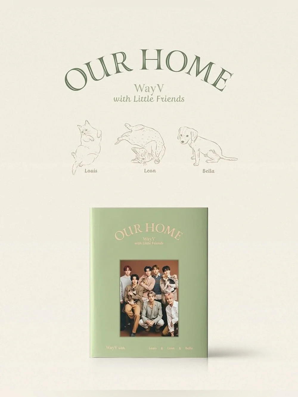 WayV with Little Friends “Our Home” Photobook | No PCs